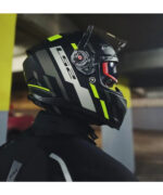 LS2 Helmet FF811 Vector II Tron Matt Green - Image 3