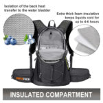 MOTOTECH Hydration Bag Pack Stealth Pro 15L Grey - Image 5