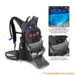 MOTOTECH Hydration Bag Pack Stealth Pro 15L Grey - Image 6