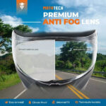 MOTOTECH PINLOCK Antifog Visor Insert Clear - Image 2