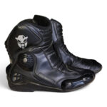 Pre-Owned MOTOTECH Short Boots Asphalt V2 Black, Size 44 - Image 2