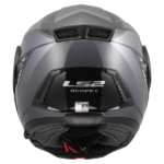 LS2 Helmet FF902 Scope II Oxyd Black Titanium, rear view