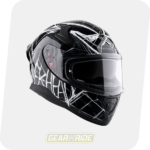 AXOR Helmet Apex Marvel Spiderman Black White Glossy