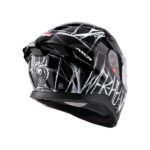 AXOR Helmet Apex Marvel Spiderman Black White Glossy - Image 5