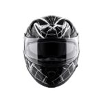 AXOR Helmet Apex Marvel Spiderman Black White Glossy - Image 8