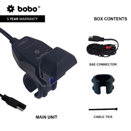 BOBO Charging Port CG1 USB-C box contents