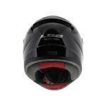 LS2 Helmet FF353 Rapid Mini Single Mono Black Glossy - Image 3