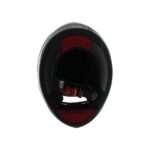 LS2 Helmet FF353 Rapid Mini Single Mono Black Glossy - Image 7