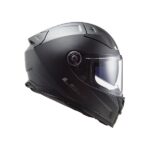 LS2 Helmet FF811 Vector II Solid Black Matt - Image 2