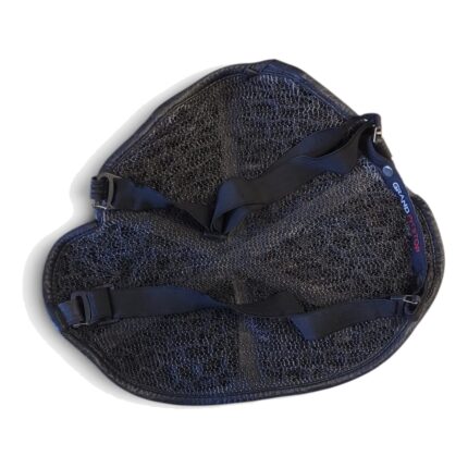Pre-owned GRAND PITSTOP Seat Cushion Air Comfy Seat Cruiser Gel Black underside with straps