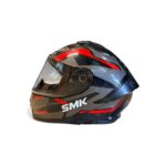 Pre-owned SMK Helmet Typhoon Azonix Black Red, size XL - Image 3