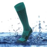 RANDY SUN Knee High Waterproof Socks X143, Green - Image 2