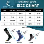 RANDY SUN Knee High Waterproof Socks X143, Green - Image 7