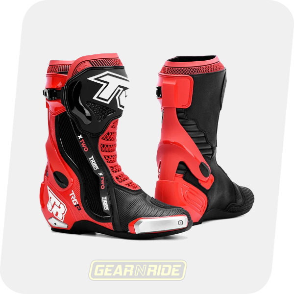 TIGER-RACING-Riding-Boots-X2-Pro-Black-Red-1.png TIGER RACING Riding Boots X2 Pro Black Red - Image 1