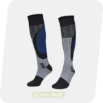 VIATERRA x RANDY SUN Knee High Waterproof Socks X217, Grey
