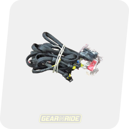 AKRO Wiring Harness Auxiliary Light EL-HR-01, harness with relay, fuses and connectors
