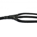 AKRO Wiring Harness Auxiliary Light EL-HR-01, braided sleeve junction close-up