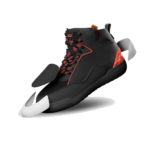 CLAN Riding Boots Torque D3O Black Red, protection detail