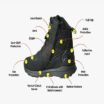 HANLEH Riding Boots Urbano Black - Image 4