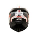 LS2 Helmet FF320 Stream II Meteor White Red Glossy - Image 3