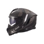 LS2 Helmet FF818 Storm III Sporty Black Grey Glossy - Image 2