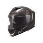 LS2 Helmet FF818 Storm III Sporty Black Grey Glossy - Image 3