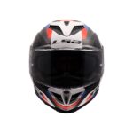 LS2 Helmet FF818 Storm III Sporty White Blue Red Glossy - Image 8