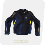 Pre-owned DAINESE Men's Jacket Super Rider D-Dry Neon, size 48