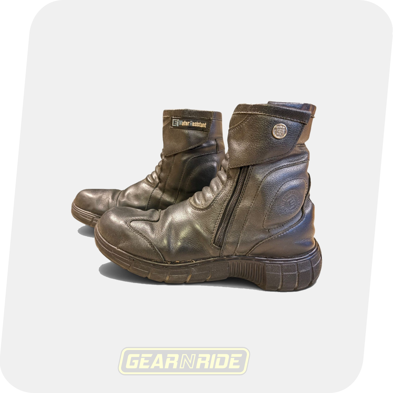 Pre owned EEGO ITALY Short Boots Water Resistant Black size 45 1 Pre-owned EEGO ITALY Short Boots Water Resistant Black, size 45 - Image 1