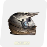Pre-owned LS2 Helmet MX436 Pioneer Evo Knight Titanium, size M