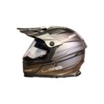 Pre-owned LS2 Helmet MX436 Pioneer Evo Knight Titanium, size M - Image 3