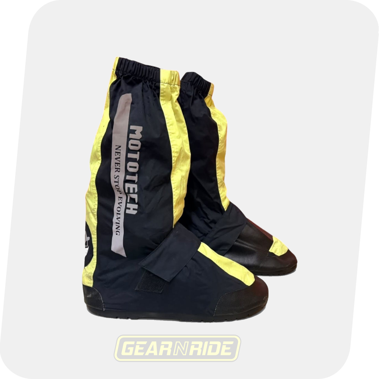 Pre-owned-MOTOTECH-Boot-Cover-Trooper-Green-size-M-1.png Pre-owned MOTOTECH Boot Cover Trooper Green, size M - Image 1