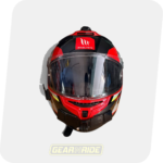 Pre-owned MT Helmet Hummer Nighthawk Red, size S
