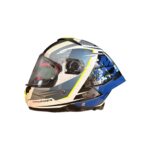 Pre-owned MT Helmet Thunder 4 SV Pental Blue, size M - Image 2