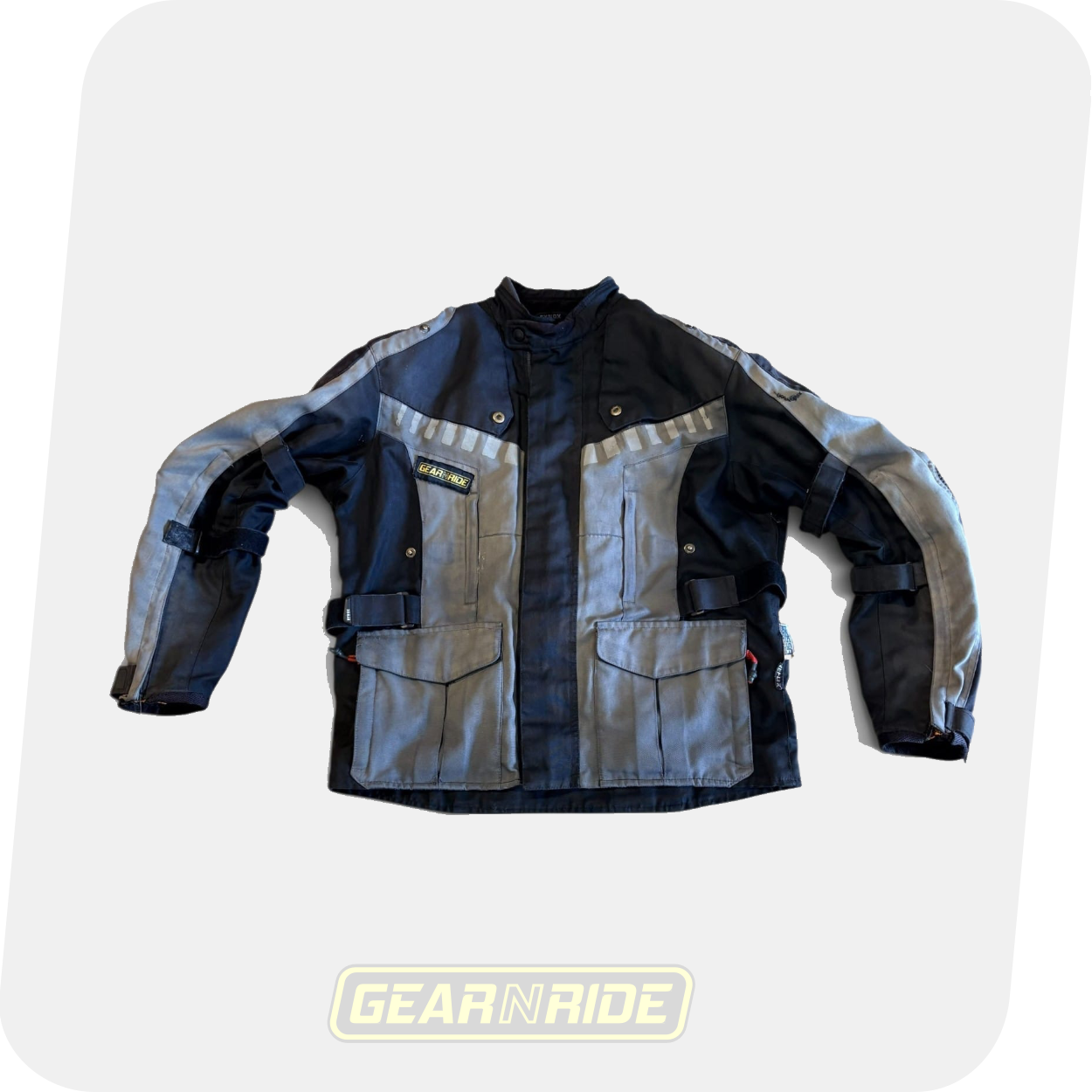 Pre-owned-RYNOX-Mens-Jacket-Stealth-Evo-Grey-size-XXL-1.png Pre-owned RYNOX Men's Jacket Stealth Evo Grey, size XXL - Image 1