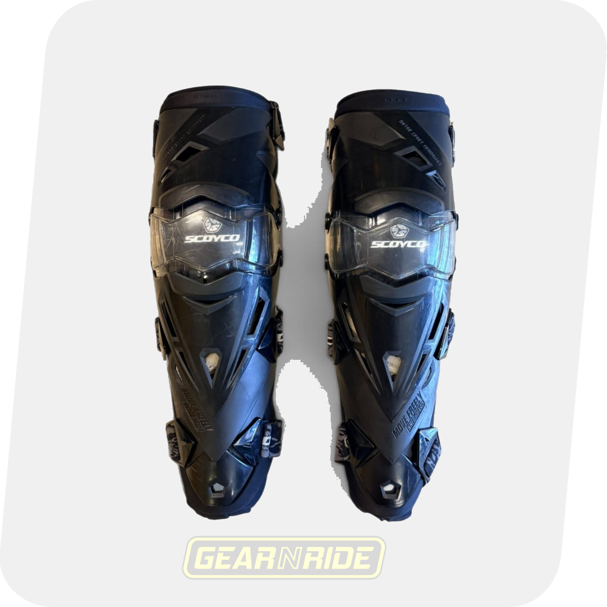 Pre owned SCOYCO Knee Guards Bionic K12 Black 1 Pre-owned SCOYCO Knee Guards Bionic K12 Black - Image 1