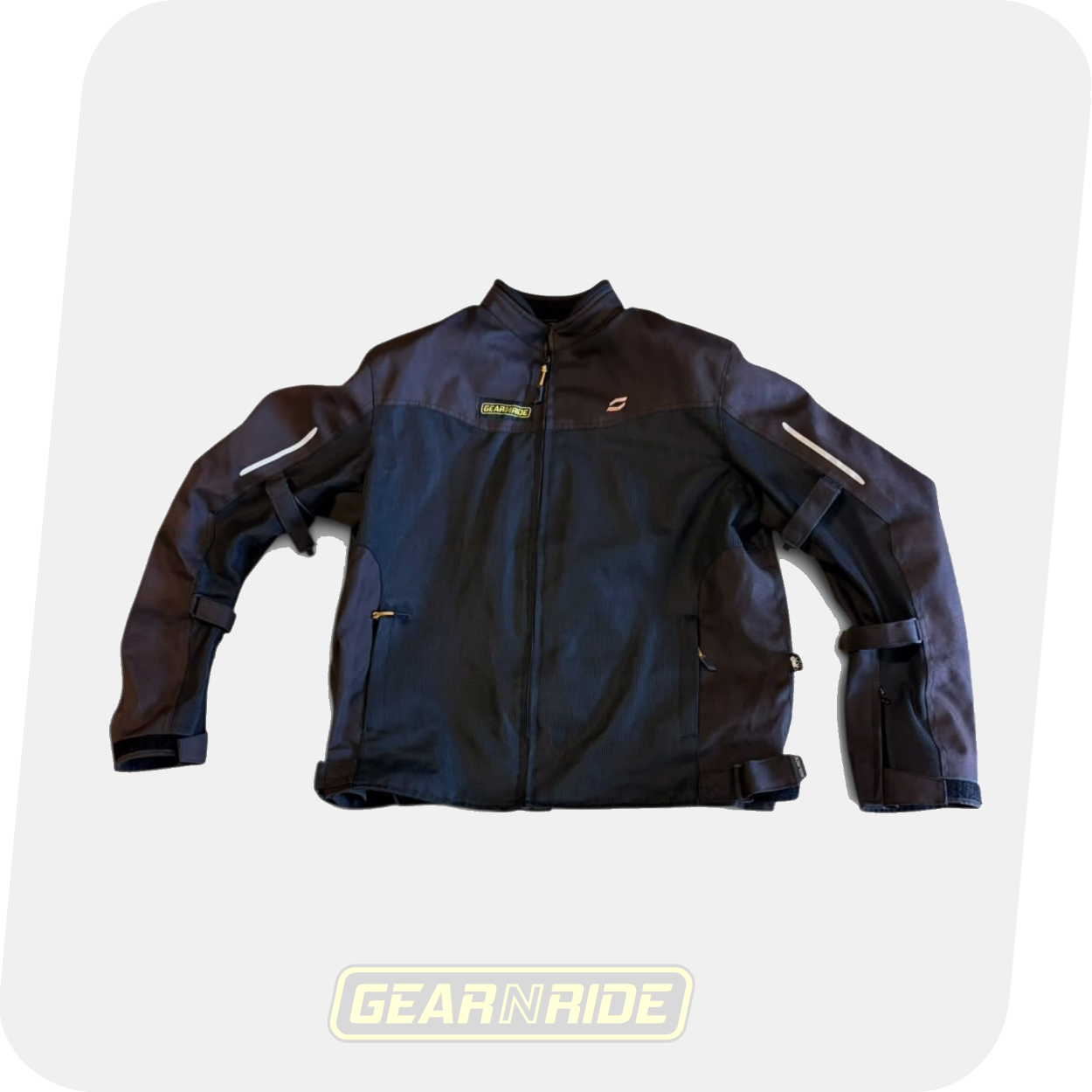Pre-owned-SOLACE-Mens-Jacket-Thrift-Black-size-5XL-1.png Pre-owned SOLACE Men's Jacket Thrift Black, size 5XL - Image 1